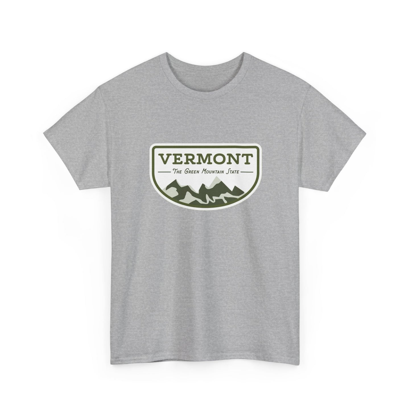 Vermont Graphic T Shirt Heavy Cotton Tee