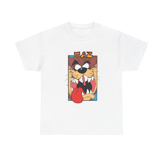 Taz Devil Shirt Retro Tazmanian Graphic Vintage Unisex Heavy Cotton Tee