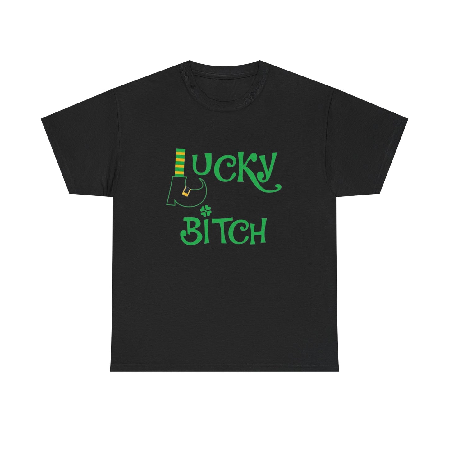Lucky St Paddys Day Graphic T Shirt NEW Unisex Heavy Cotton Tee