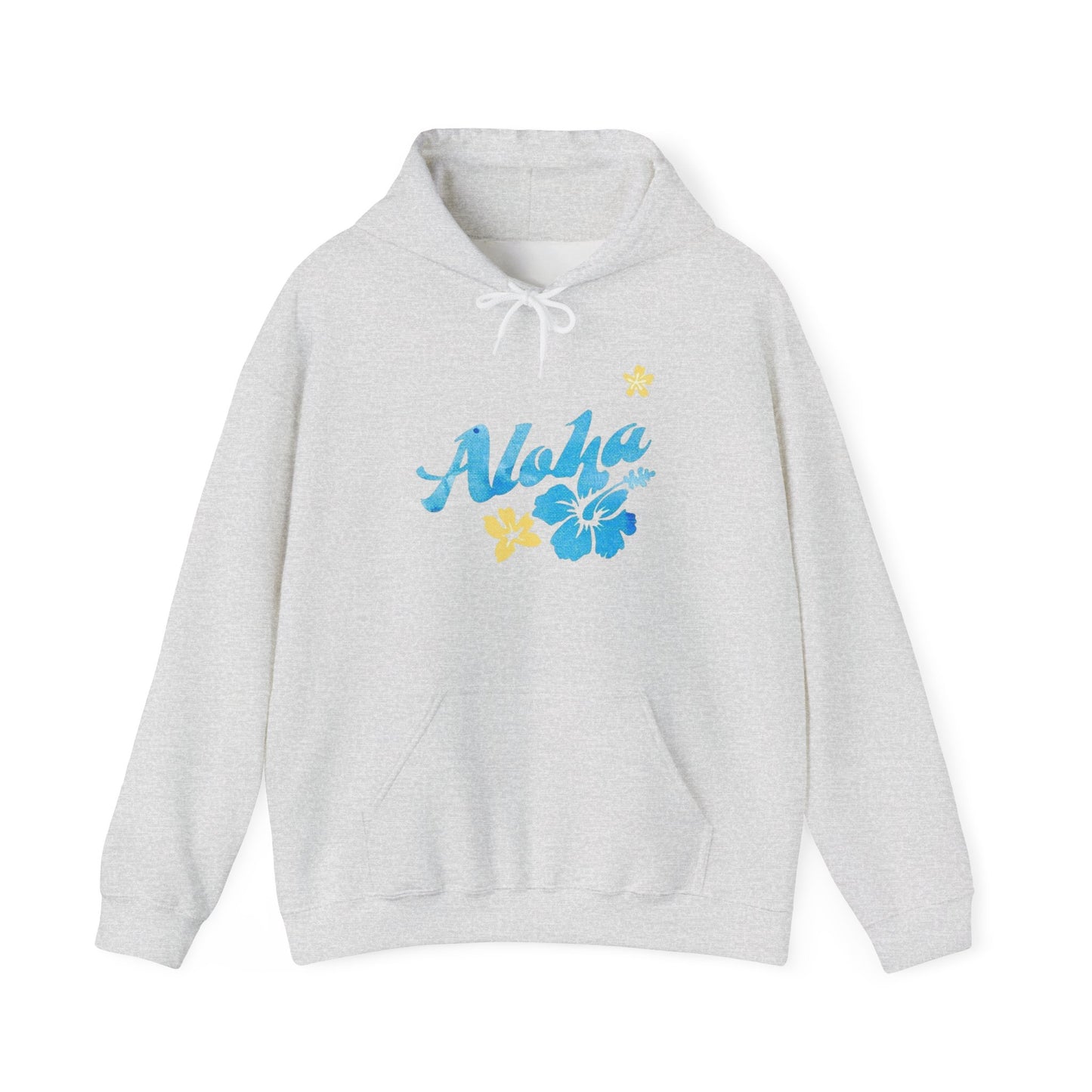 Aloha Hawaiian Tropical Graphic Hoodie Unisex Heavy Blend™ Hooded Sweatshirt