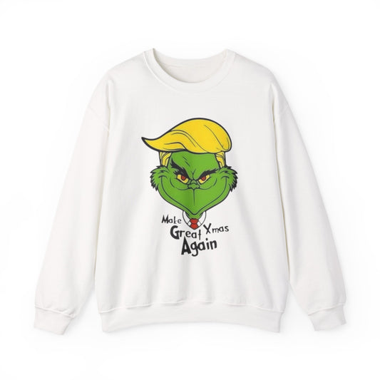 Make Christmas Great Again Funny Sweater NEW Heavy Blend™ Crewneck Sweatshirt