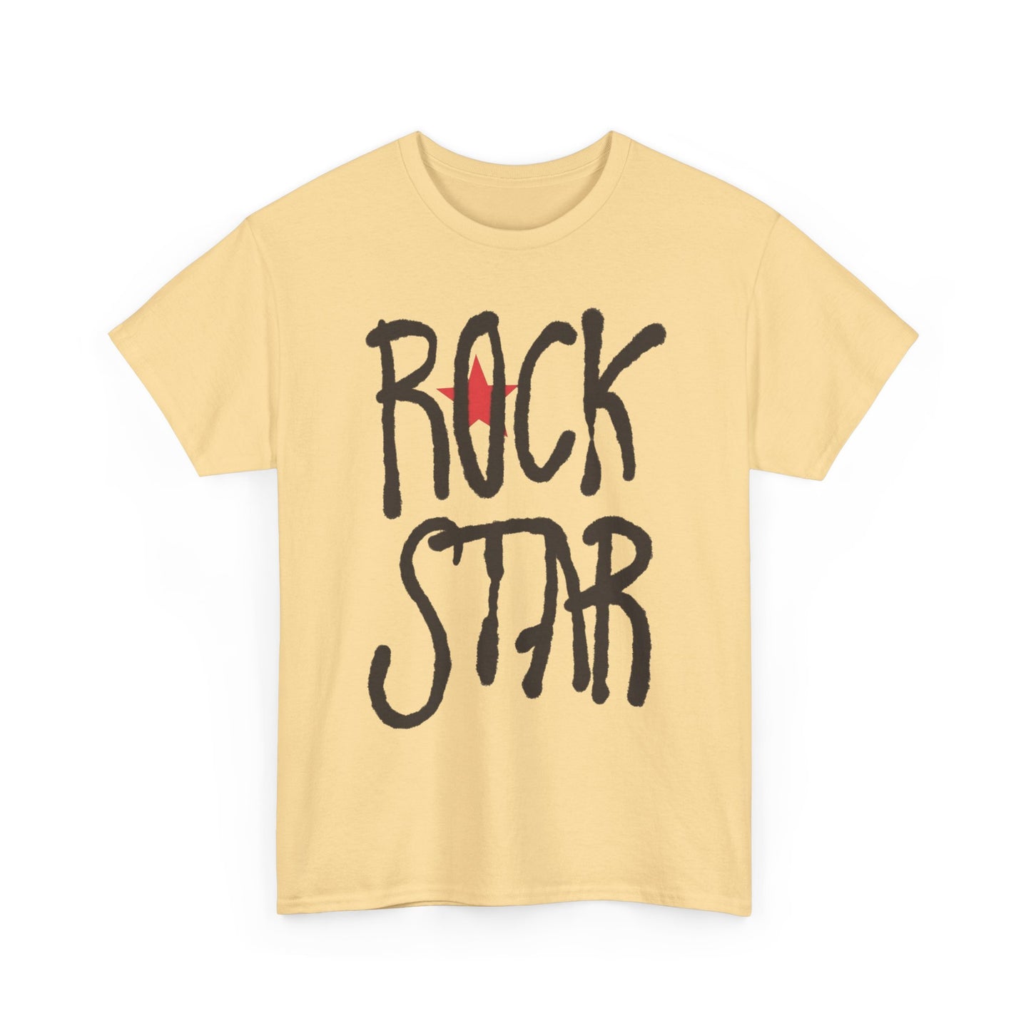 Rockstar Retro Graphic T Shirt NEW Adult Unisex Heavy Cotton Tee