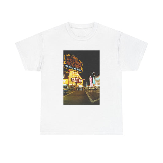 Old Las Vegas Tshirt Vintage Strip Retro Photo Nostalgia Golden Nugget Casino 1