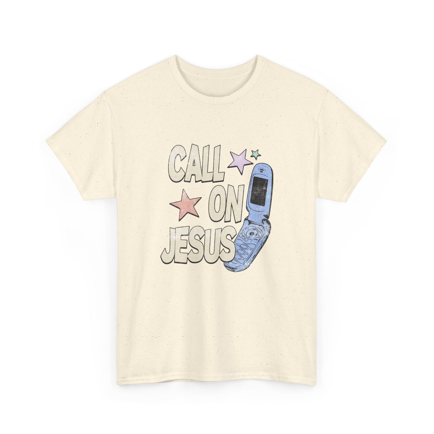 Call On Jesus Graphic T Shirt Unisex Heavy Cotton Tee