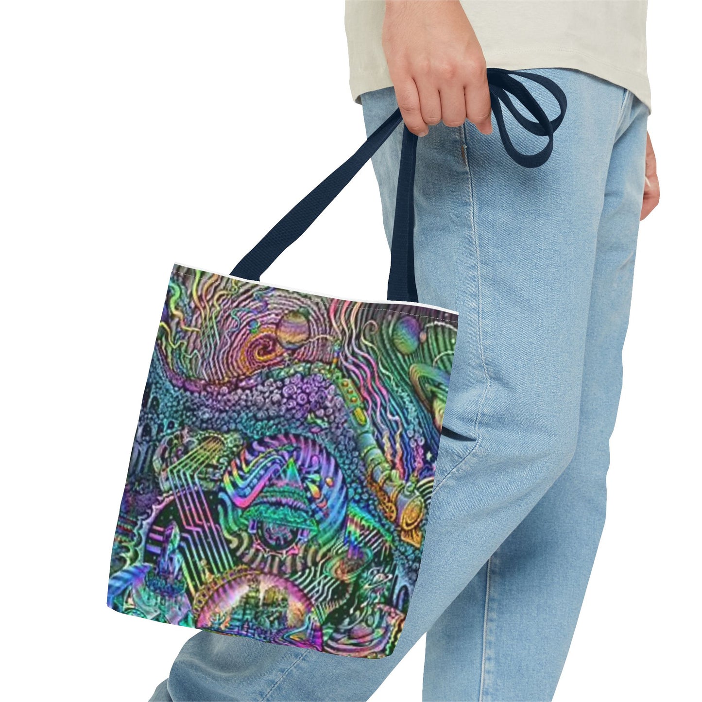 Trippy 70s All Over Print BRAND NEW Purse - Pocketbook - Travel Tote Bag