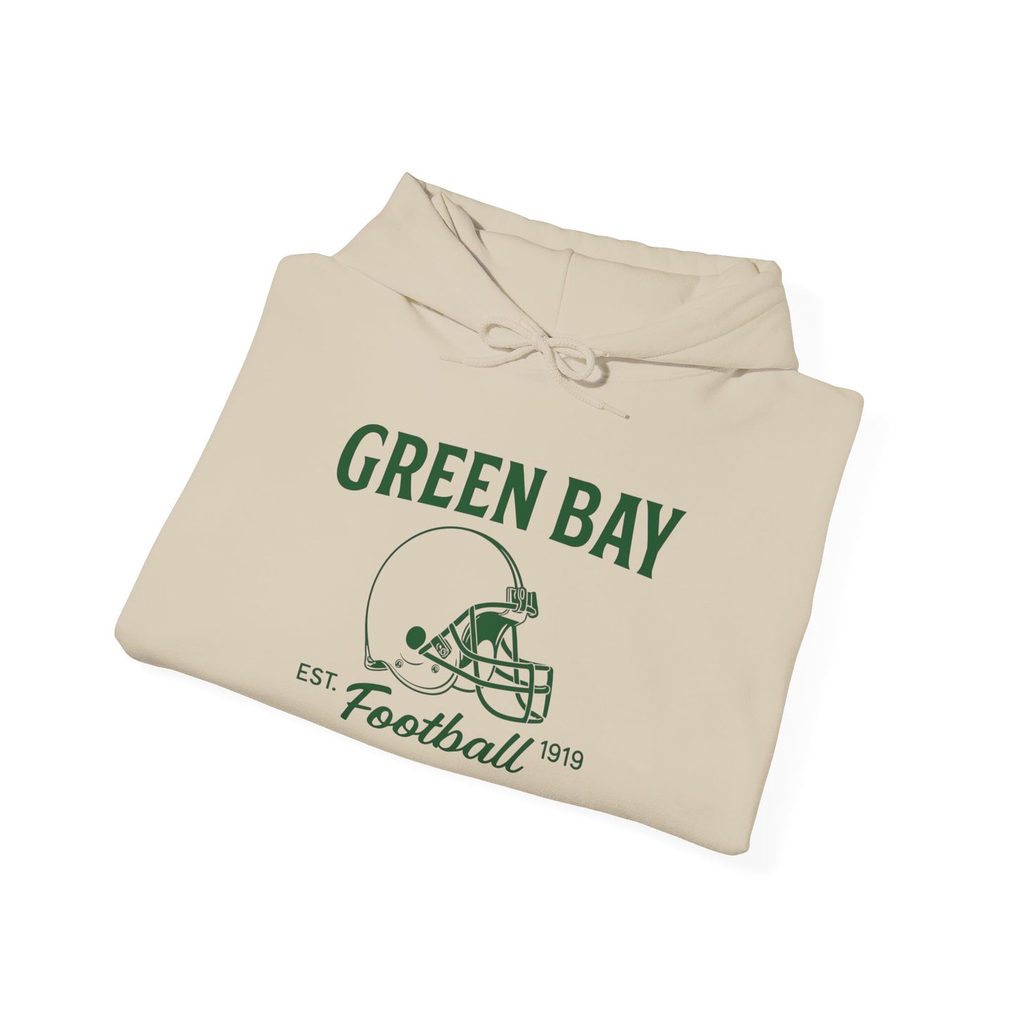 Green Bay Football Graphic Hoodie Unisex Heavy Blend™ Hooded Sweatshirt
