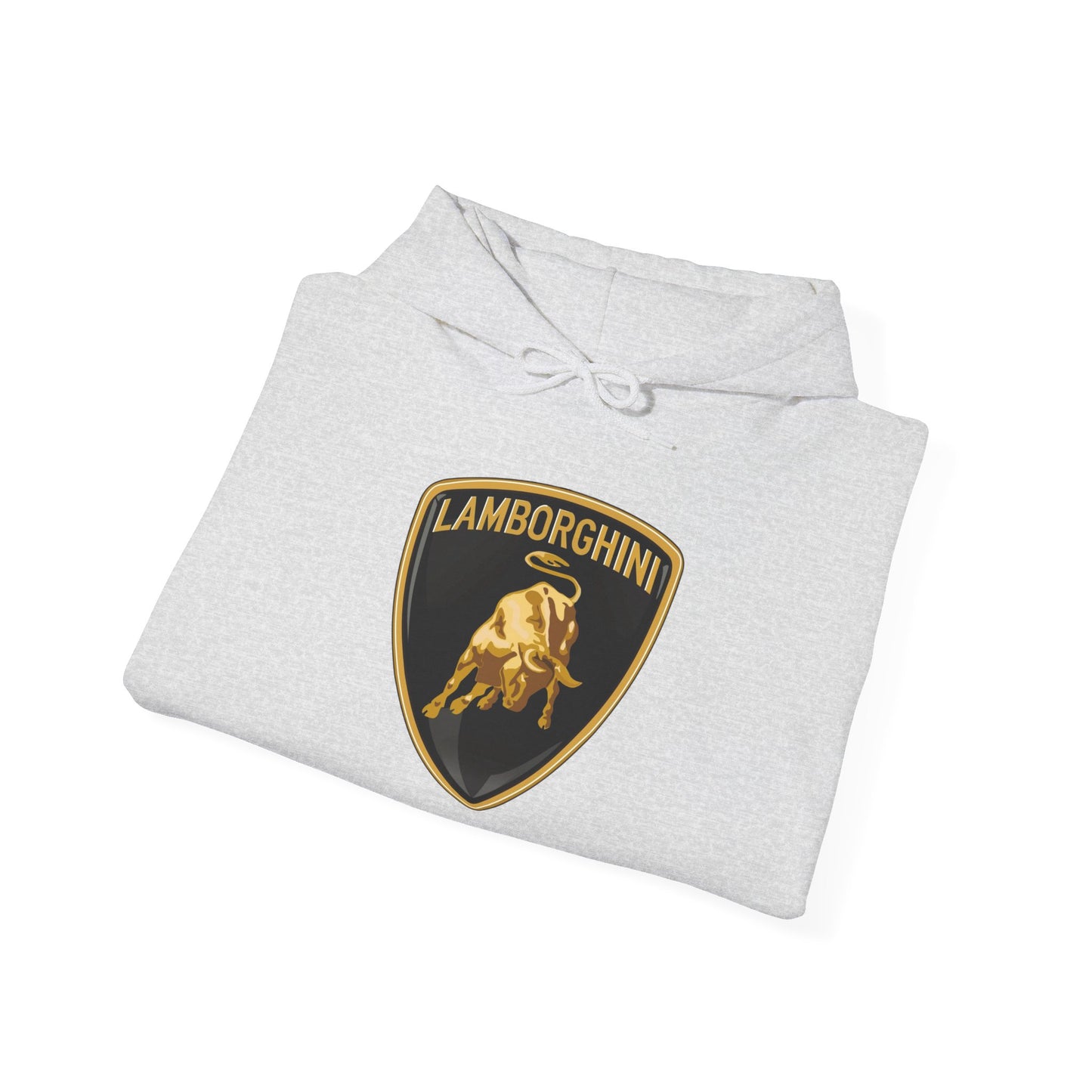 Lamborghini Graphic Car Logo Retro Brand New Heavy Blend™ Hooded Sweatshirt