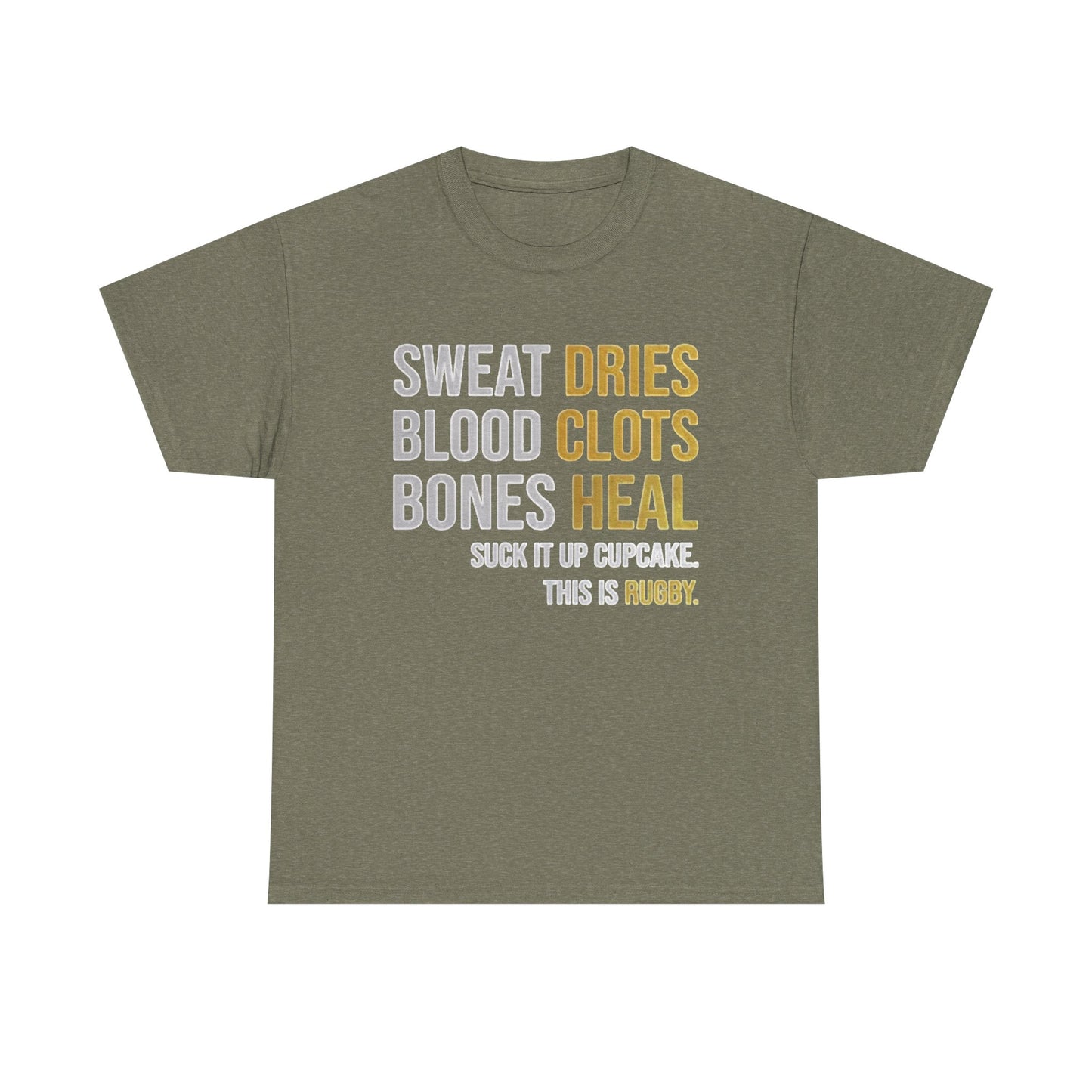 Rugby Graphic T Shirt Funny Football Club Sports Unisex Heavy Cotton Tee