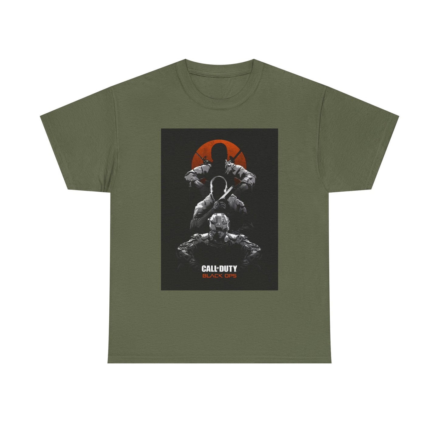 Call of Duty Black OPS Tshirt Retro gamer Xbox gaming Unisex Heavy Cotton Tee