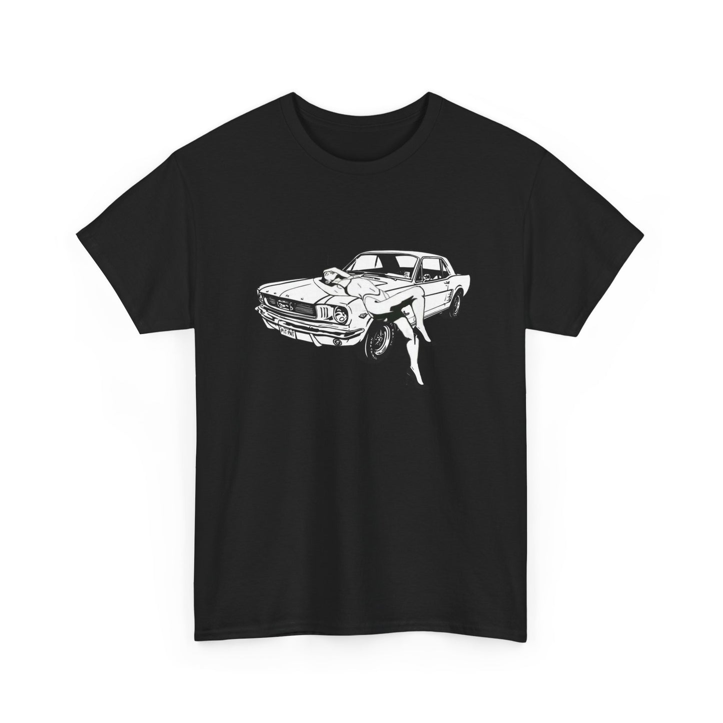 60's Mustang Model Graphic T Shirt ADULT NEW VINTAGE TEE