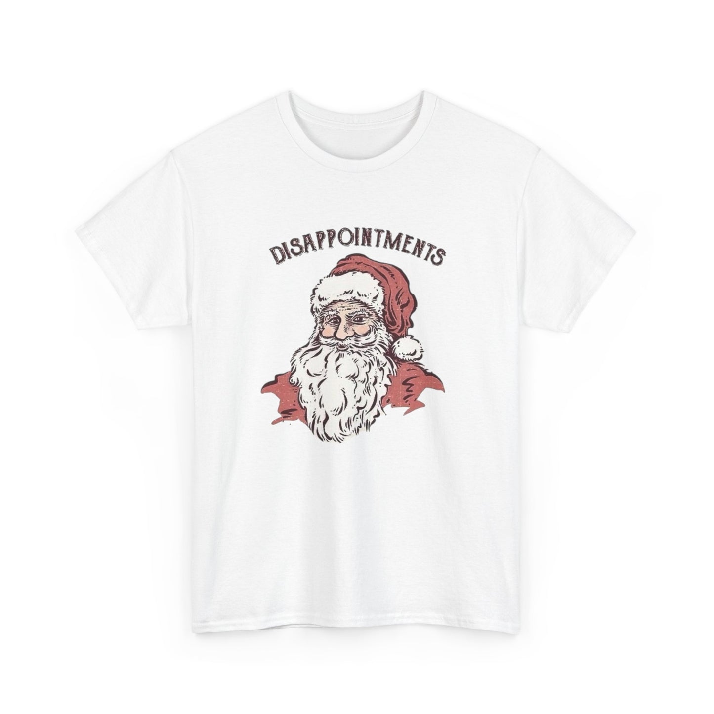 Funny Santa Disappointment Jokes Graphic T Shirt Unisex NEW Heavy Cotton Tee