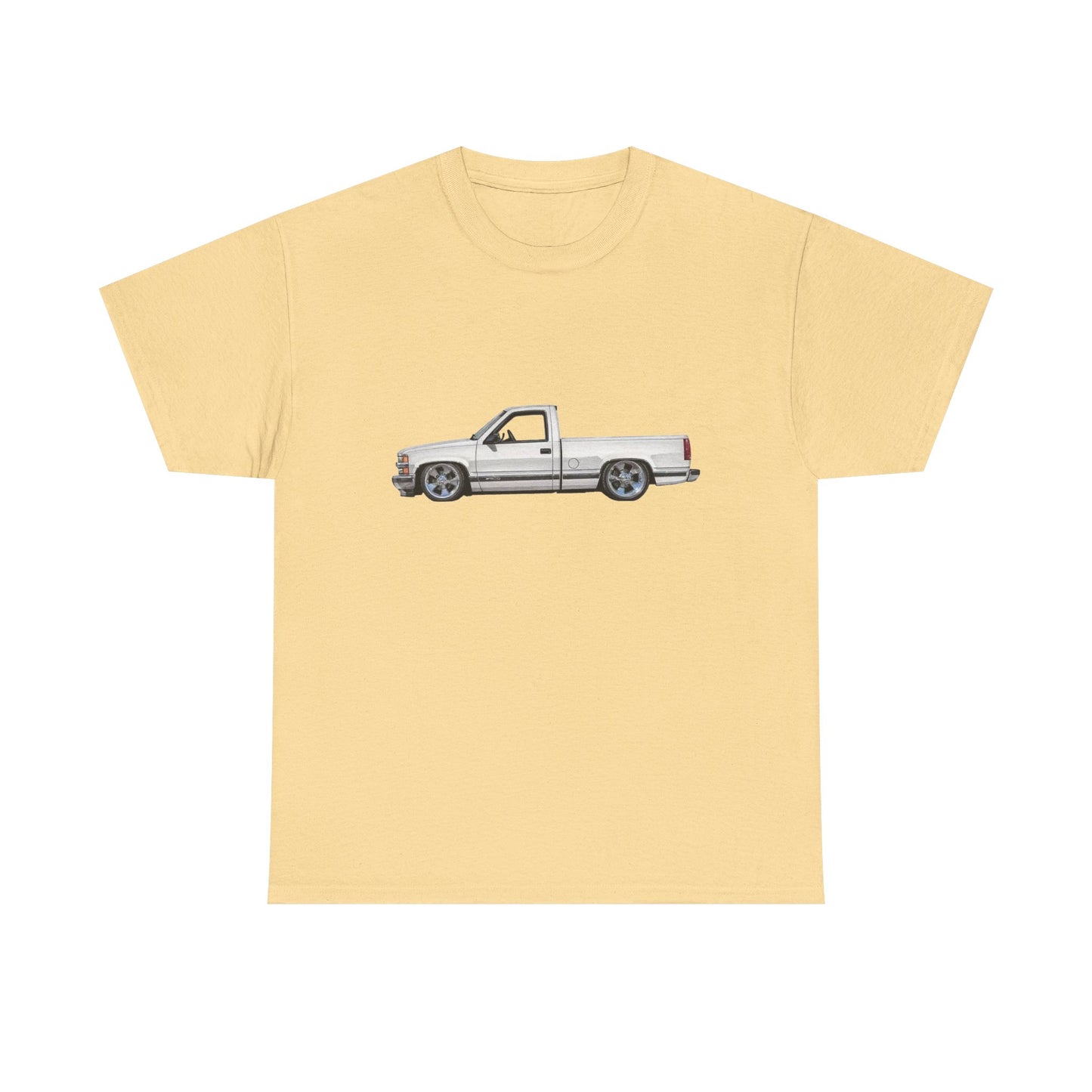 90's OBS Chevy Truck Graphic T Shirt Unisex Heavy Cotton Tee NEW