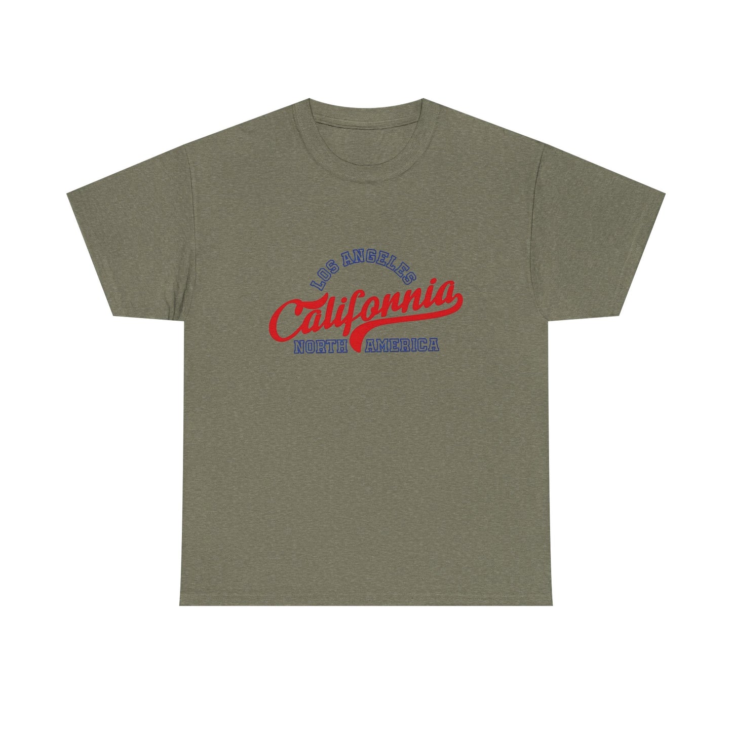 Los Angeles California Graphic T Shirt Unisex Heavy Cotton Tee