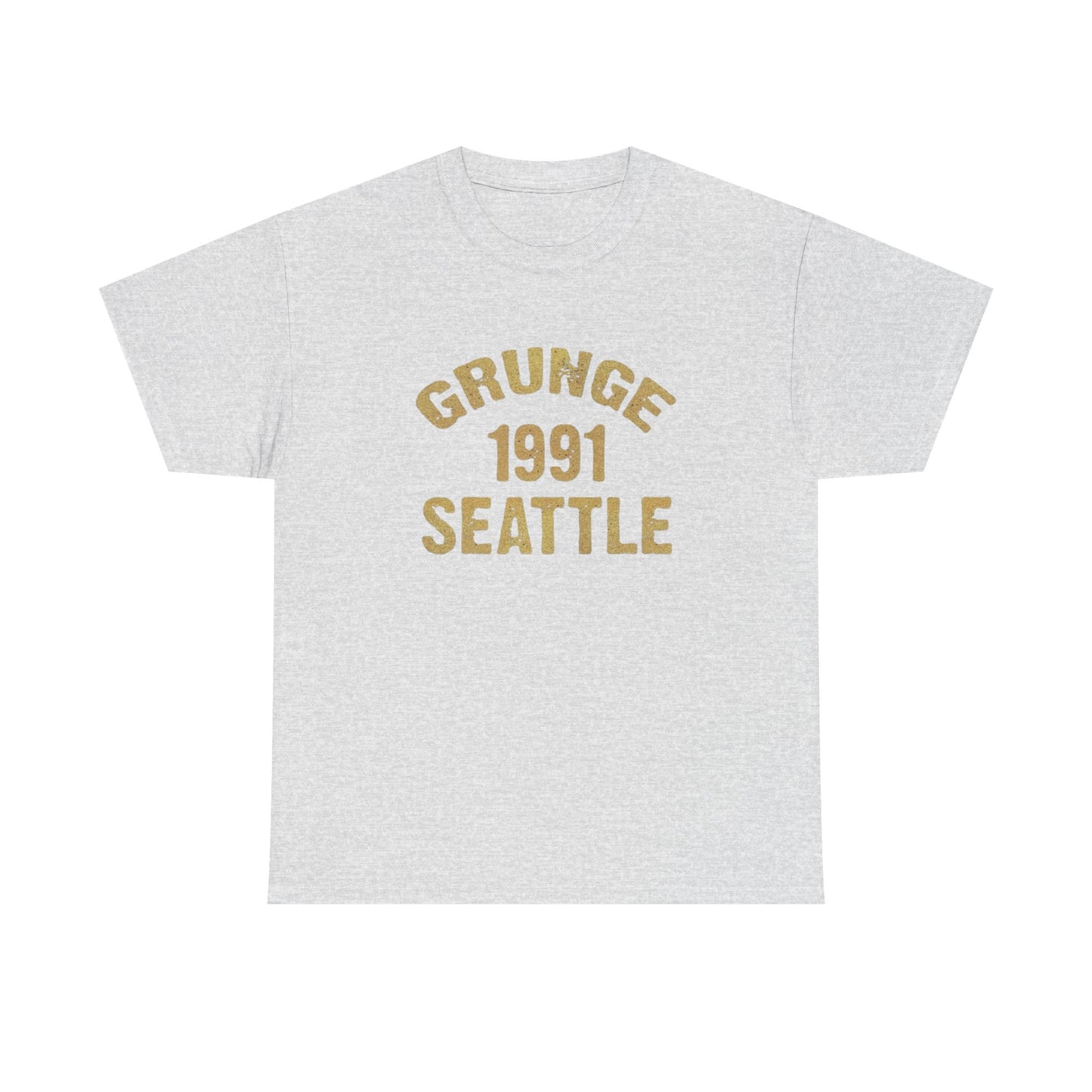 Grunge Seattle 90s Vintage Graphic T Shirt Unisex Heavy Cotton Tee