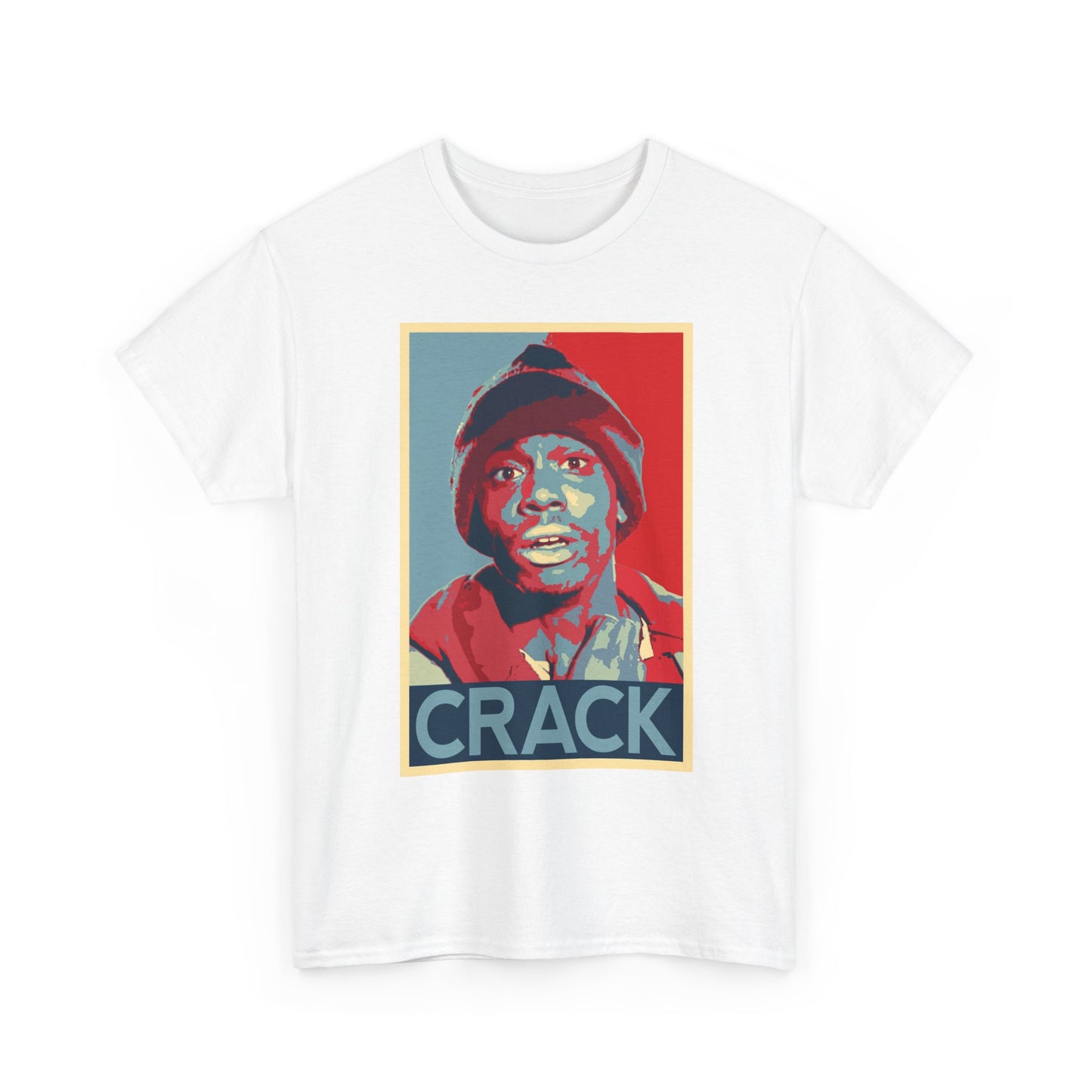 Dave Chappelle Crack Graphic T Shirt Funny Show Retro Unisex Heavy Cotton Tee