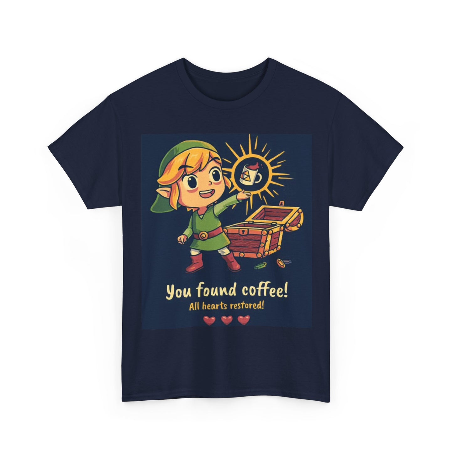 Retro Gaming Tshirt Coffee Gamer 90s kids Graphic Unisex Heavy Cotton Tee