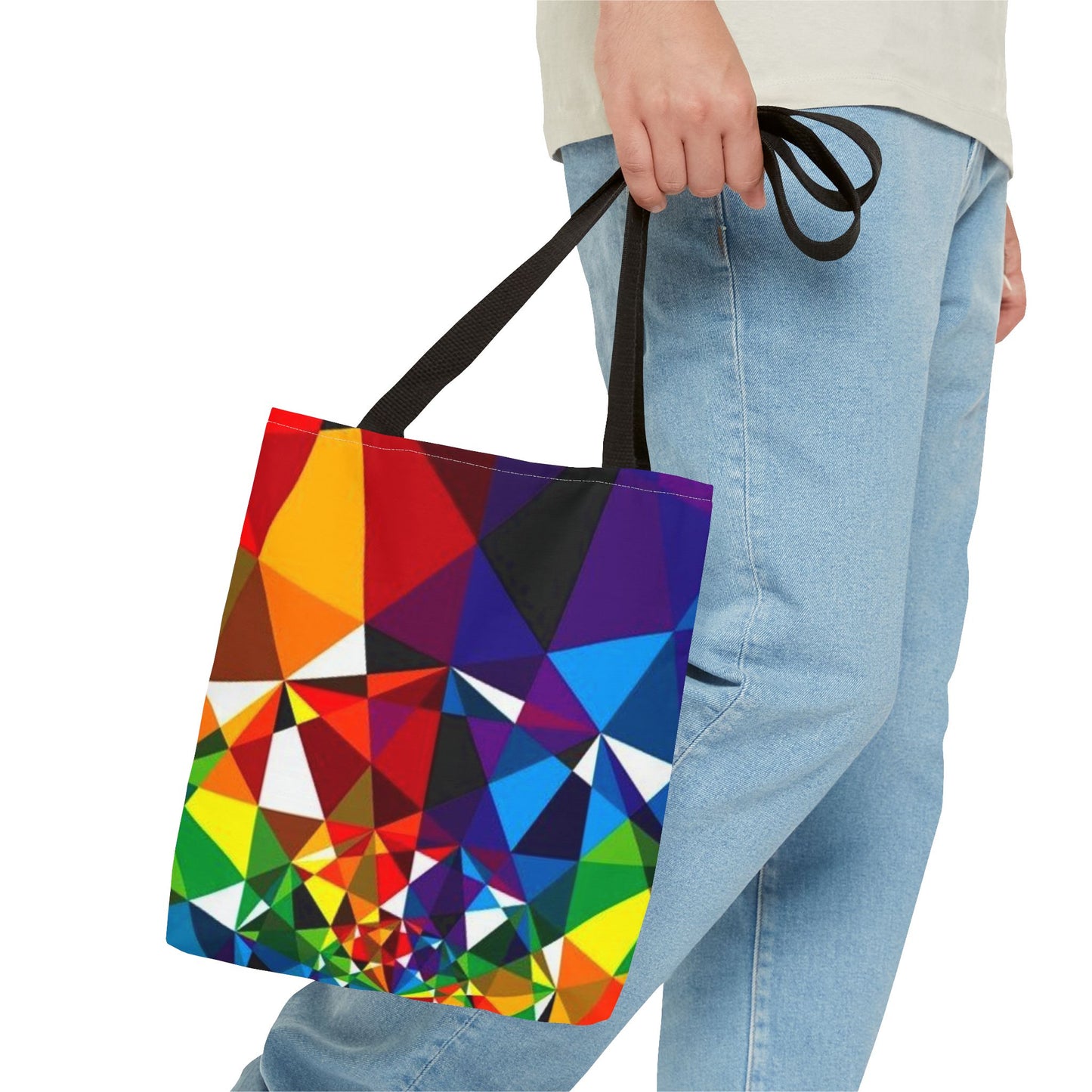 Rainbow Colors BRAND NEW Modern Purse - Pocketbook - Travel Tote Bag (AOP)