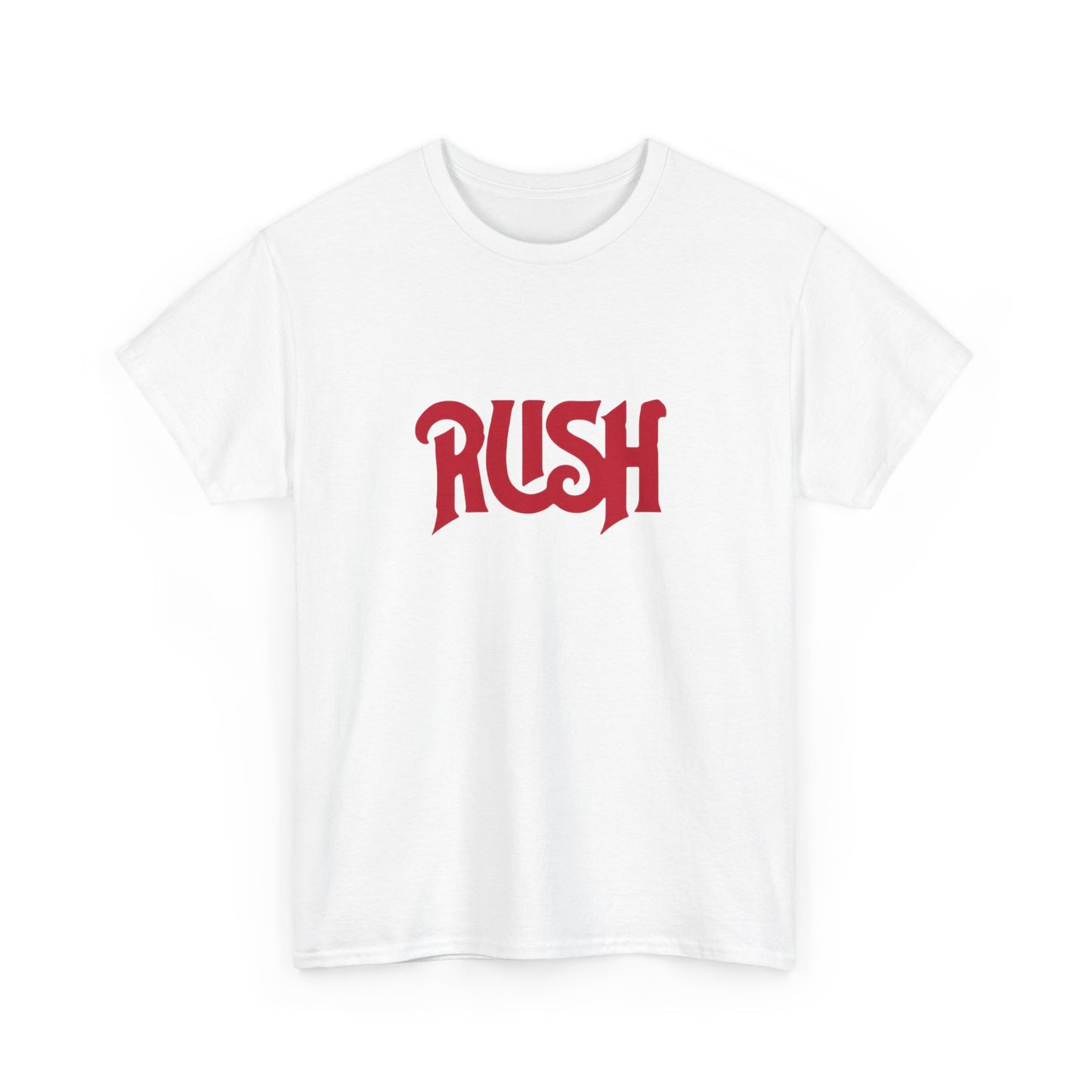 Rush Vintage Rock Band Merch Graphic T Shirt Unisex Heavy Cotton Tee