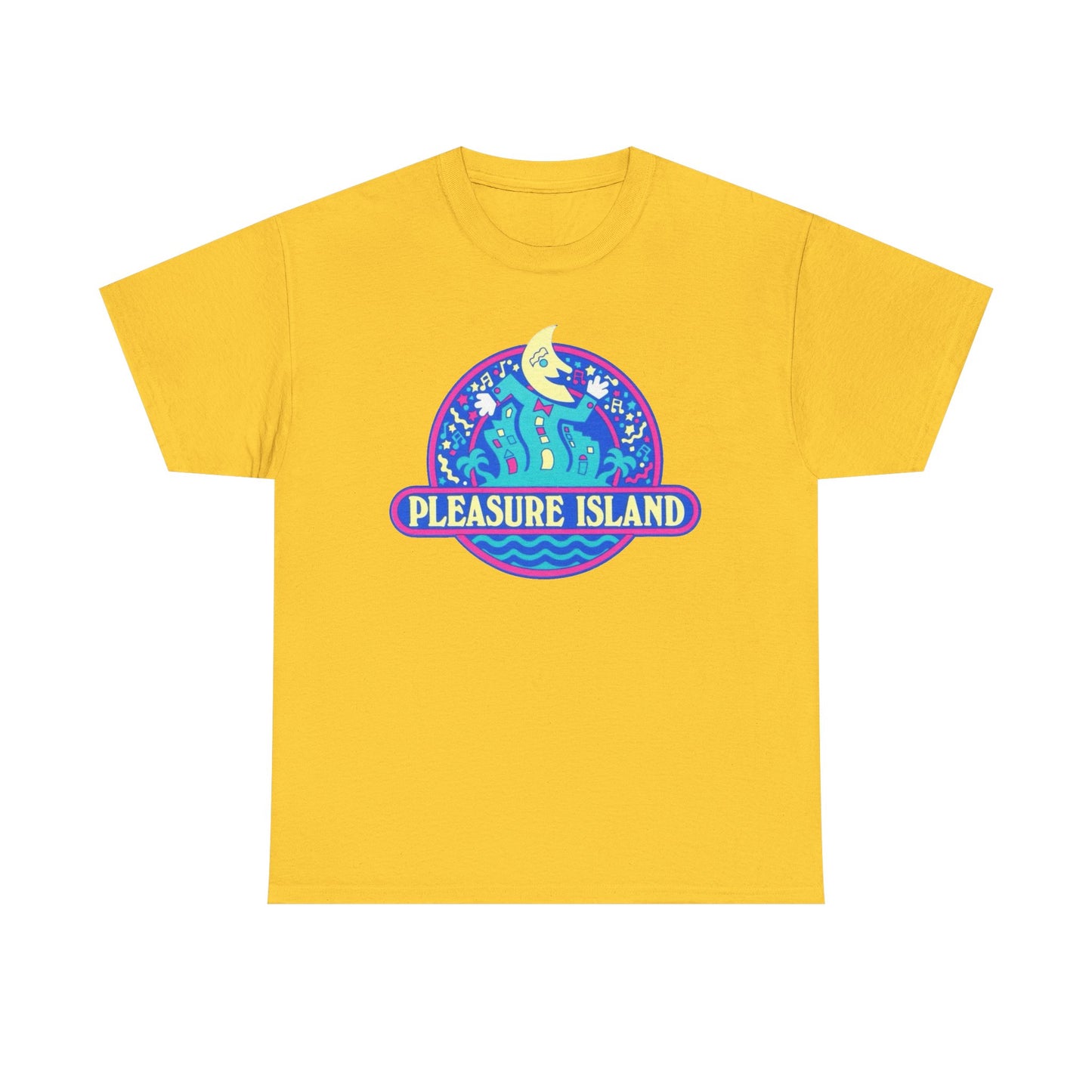 Pleasure Island Vintage Florida Theme Graphic T Shirt NEW ADULT Unisex Cotton