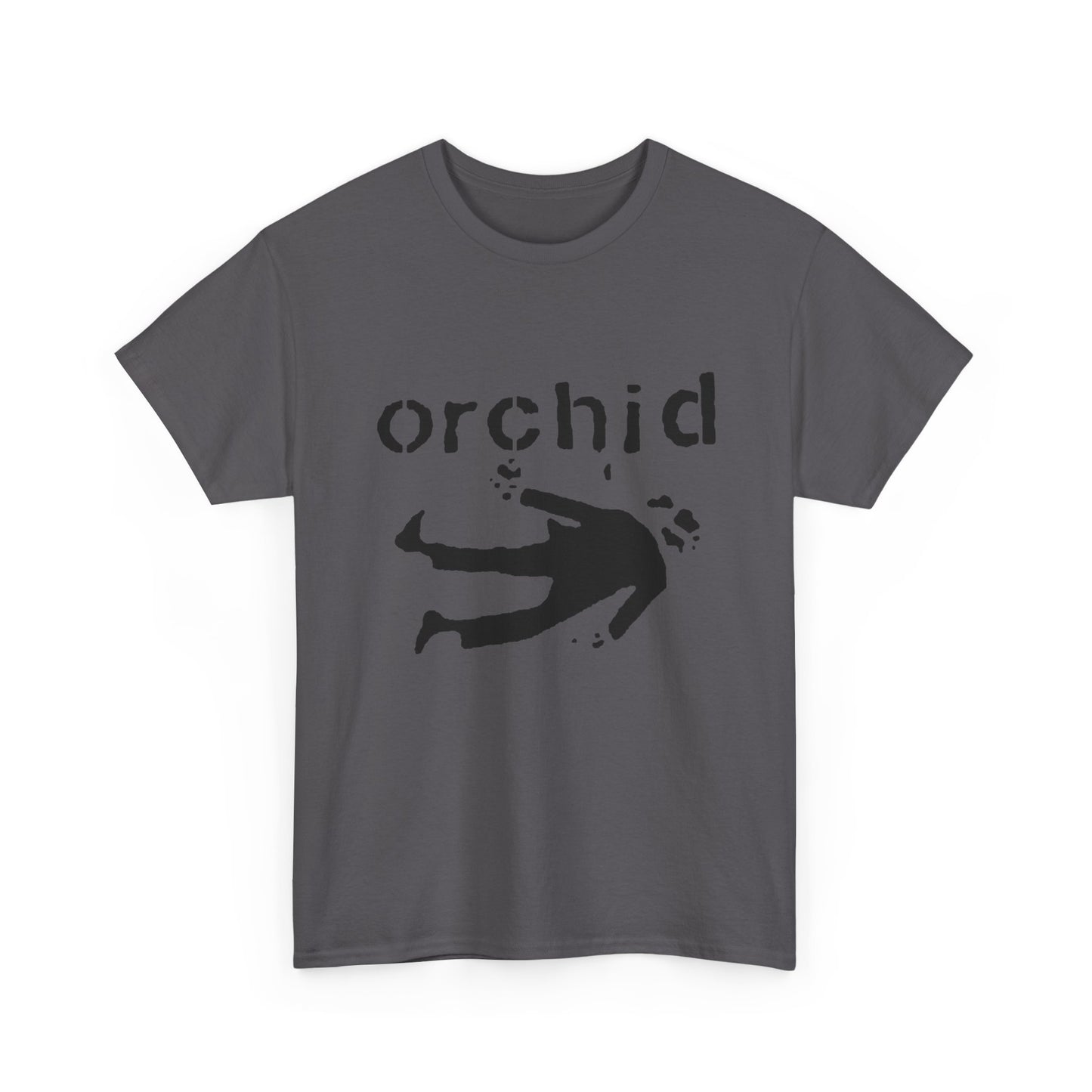Orchid Graphic T Shirt Unisex Heavy Cotton Tee