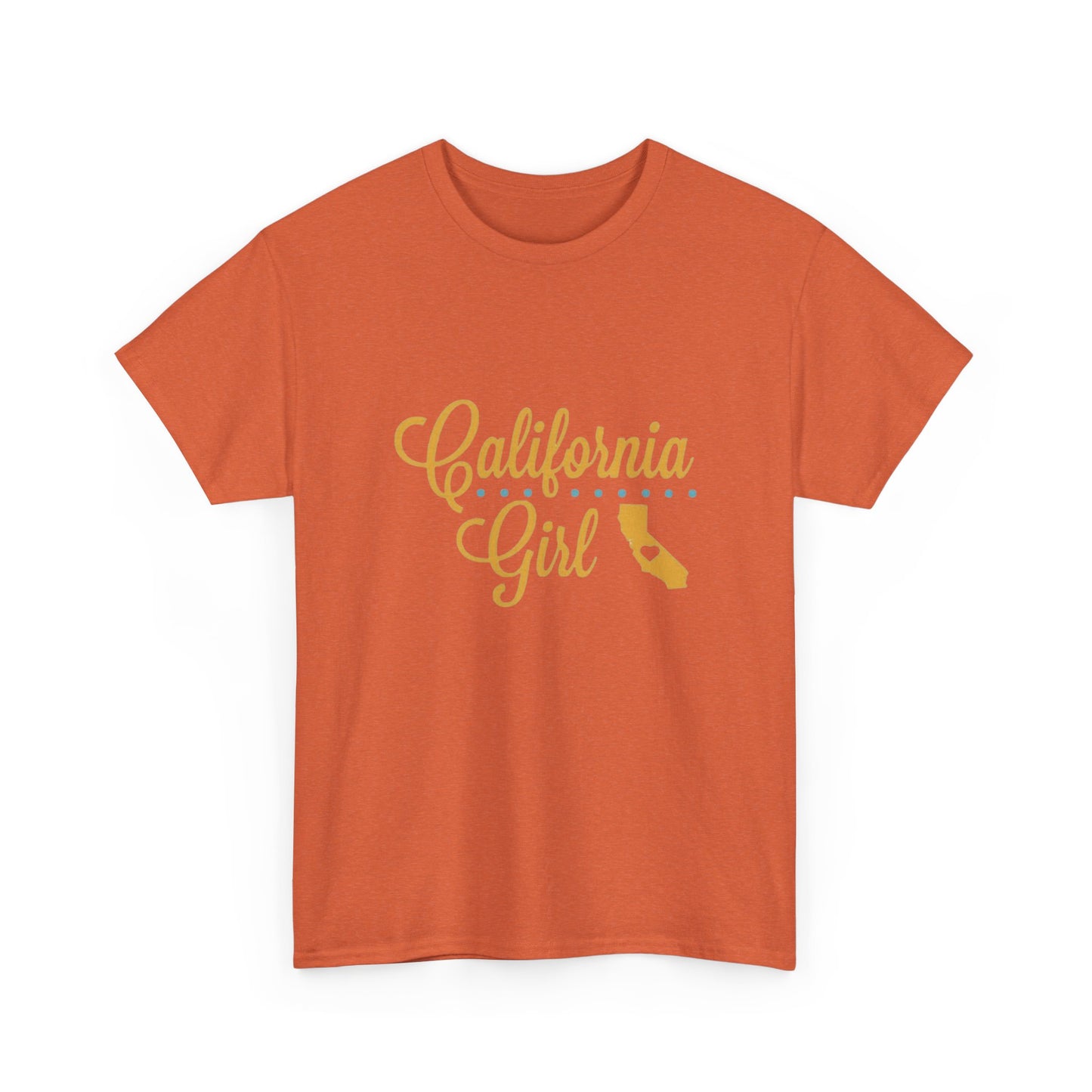 California Girl Retro Graphic T Shirt Unisex Heavy Cotton Tee