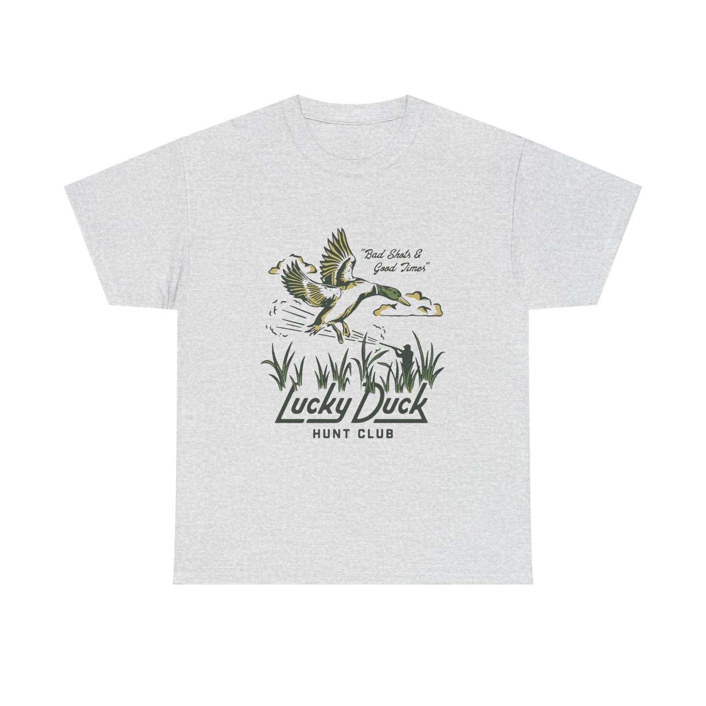 Lucky Duck Hunt Club Graphic T Shirt NEW Adult Tee