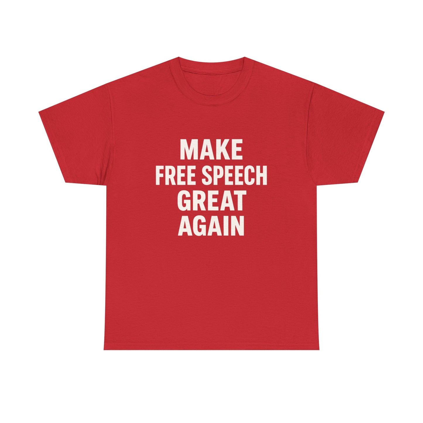 Make Free Speech Great Again Graphic T Shirt Unisex Cotton Tee NEW