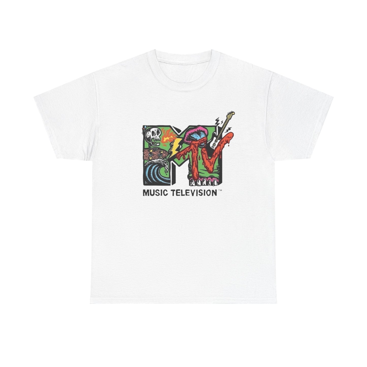 MTV Vintage Logo Graphic T Shirt NEW ADULT Tee