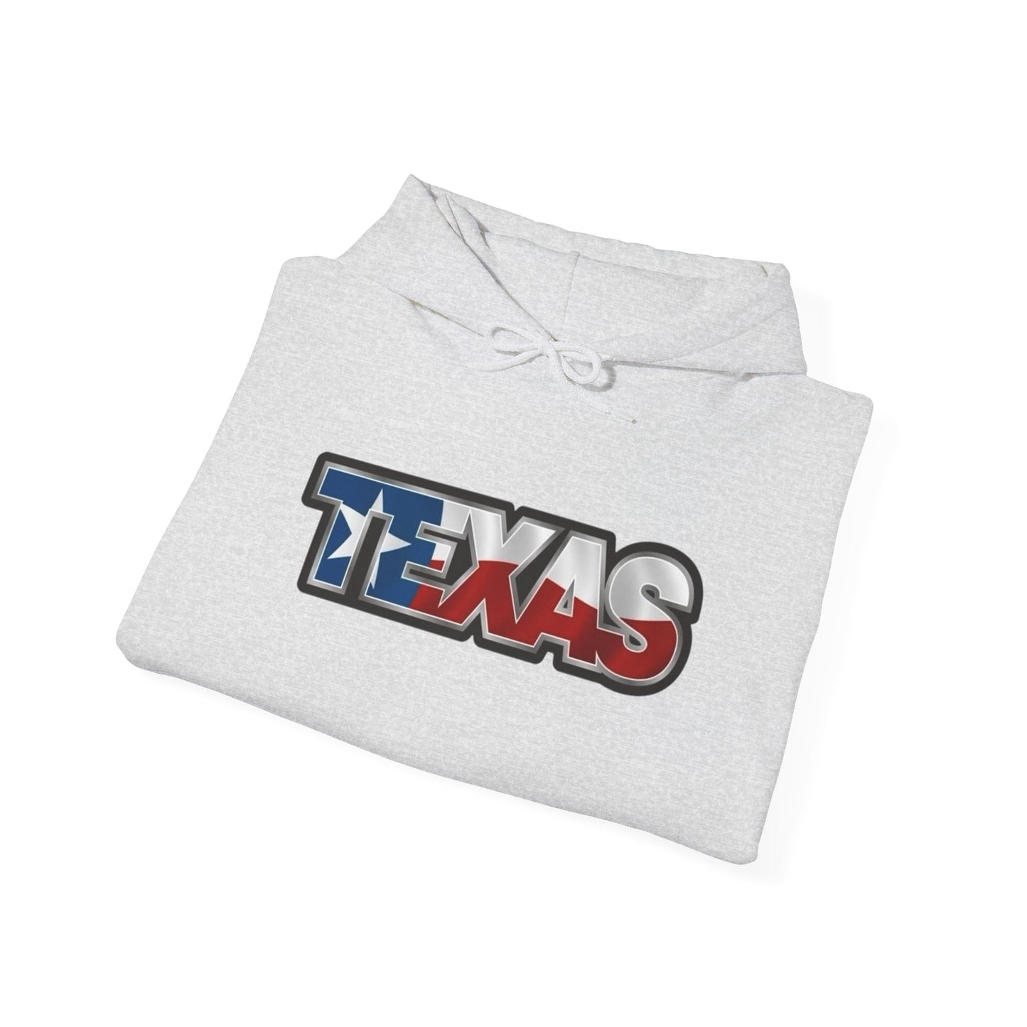 Texas American Flag Graphic Hoodie NEW Unisex Heavy Blend™ Hooded Sweatshirt