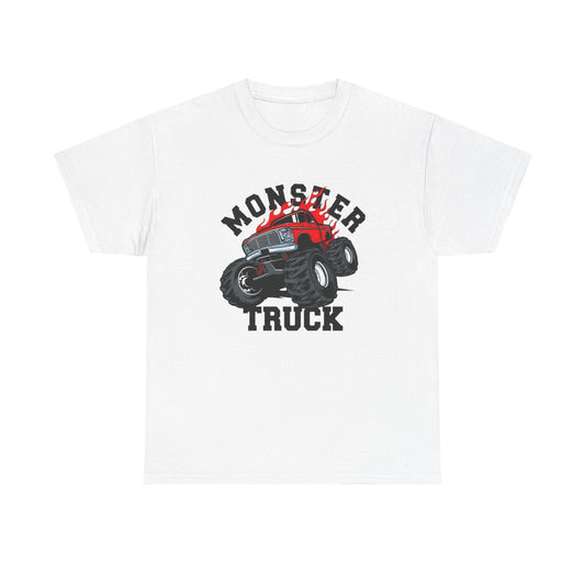 Monster Truck Graphic T Shirt Unisex Heavy Cotton Tee