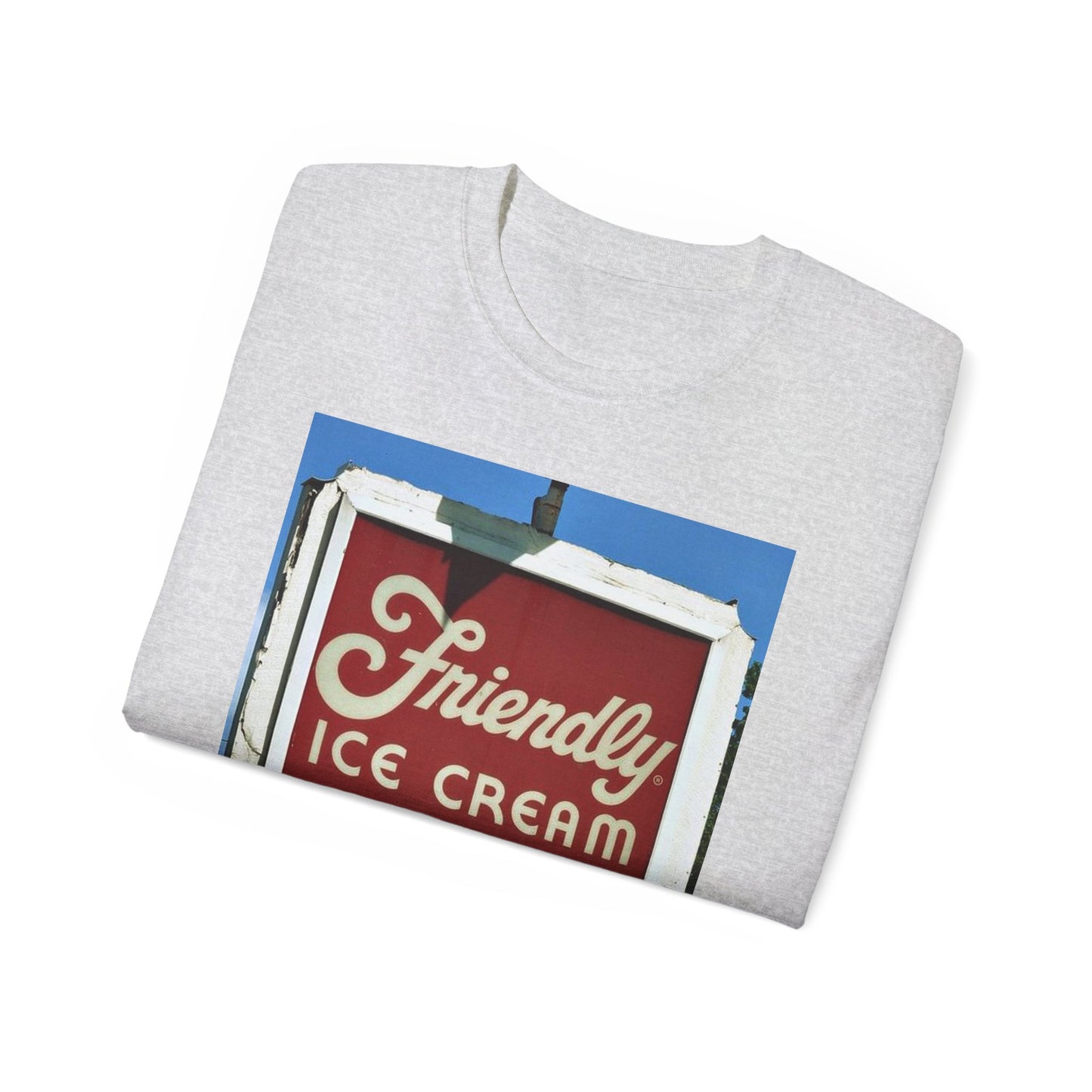 Friendlys ice cream T-shirt vintage New England restaurant chef Ultra Cotton Tee