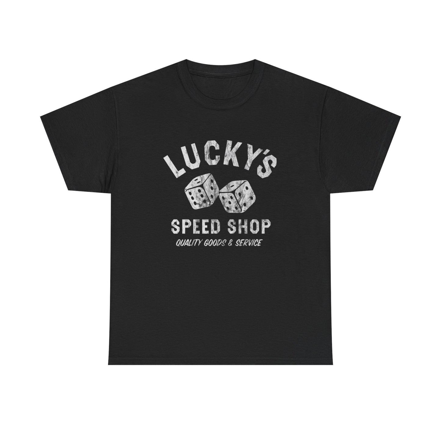 Lucky's Speed Shop Graphic T Shirt Heavy Cotton Tee NEW ADULT UNISEX