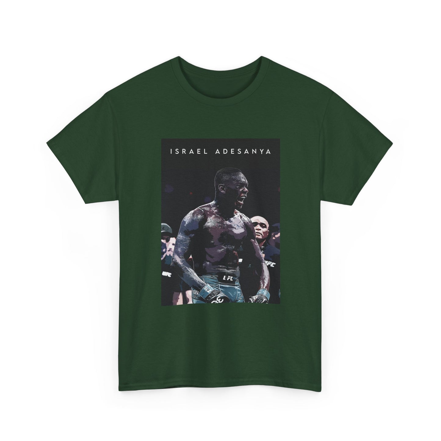 Israel Adesanya Tshirt Poster MMA UFC Merch Champ Graphic Unisex Heavy Cotton