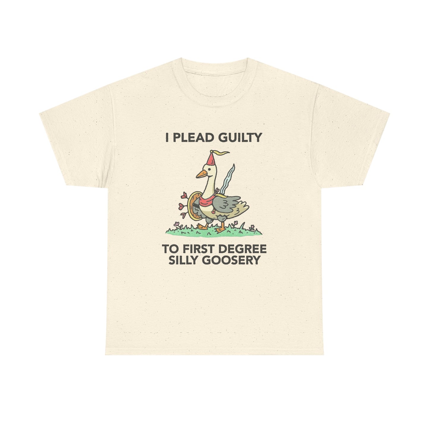 First Degree Silly Goosery Funny Graphic T Shirt NEW ADULT TEE VINTAGE