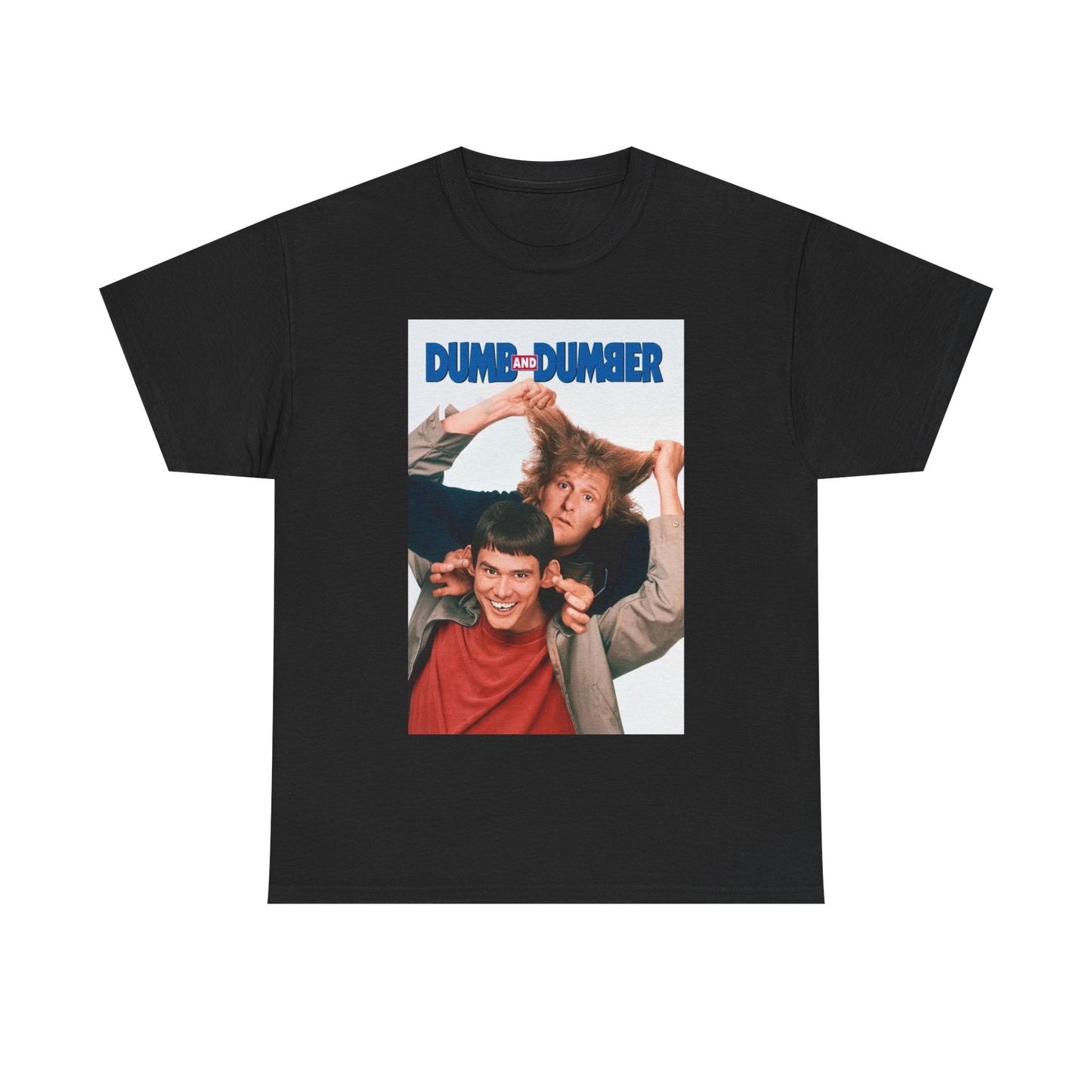 Dumb And Dumber Shirt Retro Comedy Unisex Heavy Cotton Tee