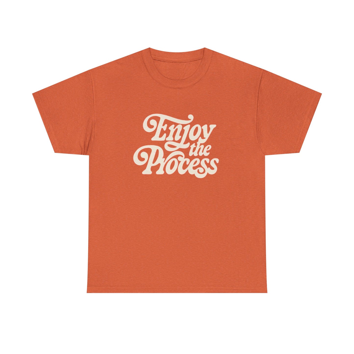 Enjoy The Process Graphic T Shirt Unisex Cotton Tee - New Gift - Tee