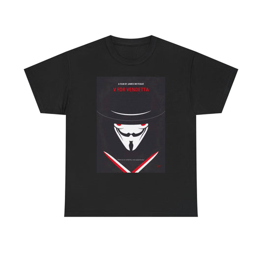 V For Vendetta T Shirt BRAND NEW Apparel Unisex Heavy Cotton Tee
