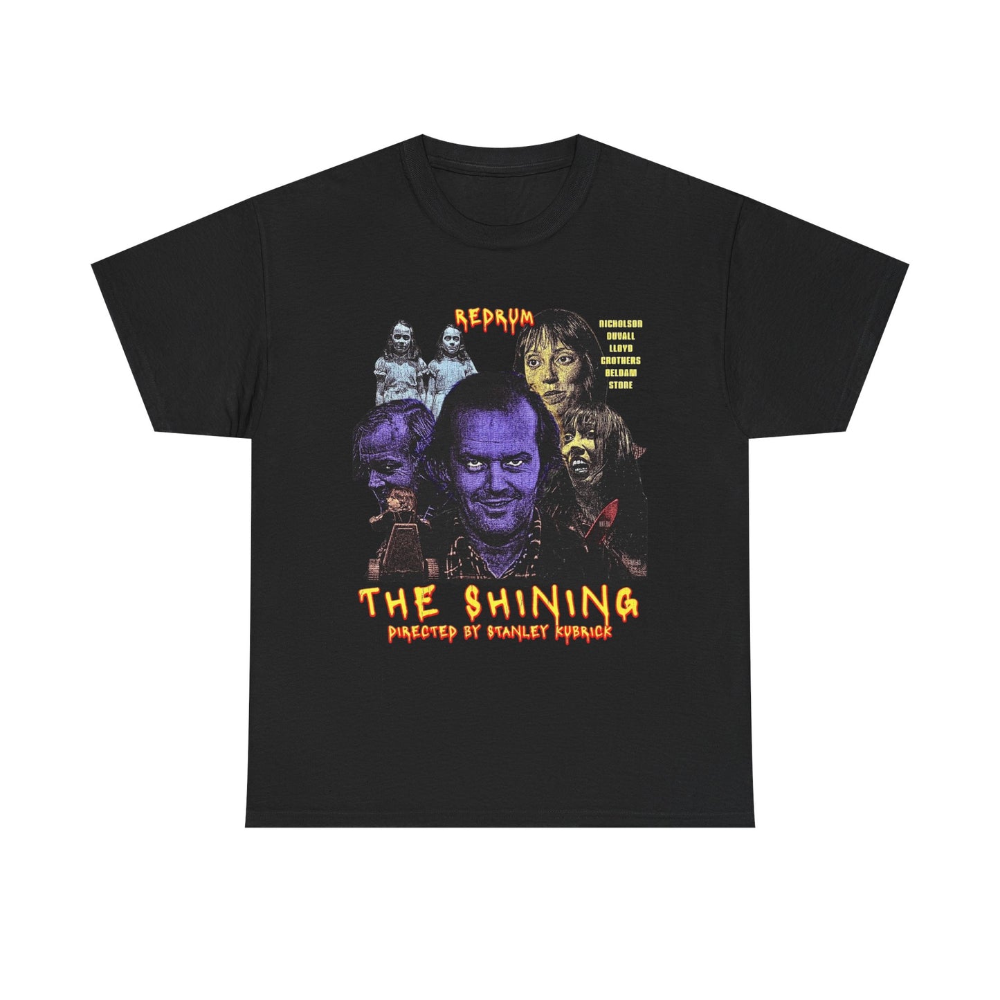 The Shining Vintage Graphic T Shirt NEW ADULT Heavy Cotton Tee