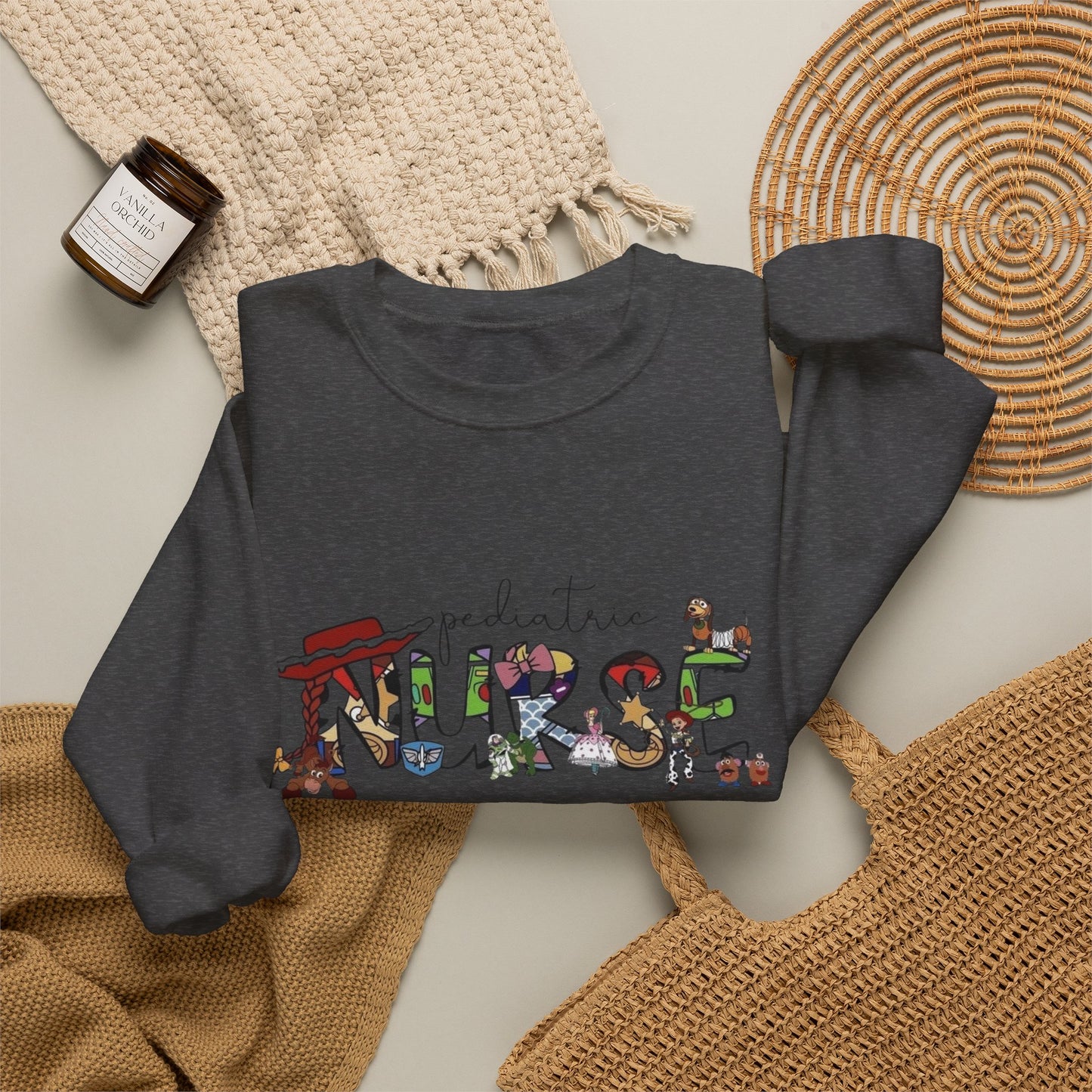 Pediatric Nurse Cute Sweater NEW Unisex Heavy Blend™ Crewneck Sweatshirt