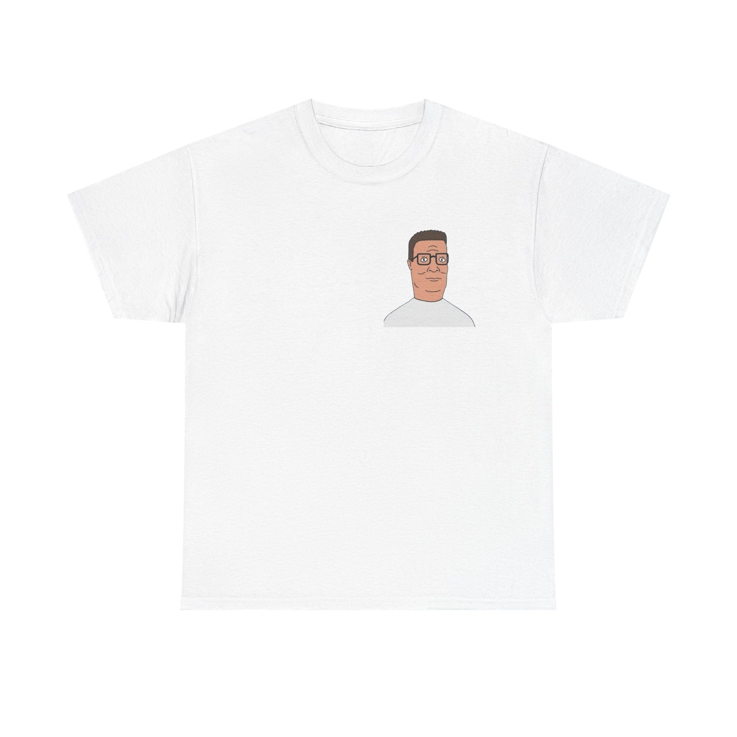 Hank Hill Funny Graphic T-Shirt Comfy Cotton Tee Brand NEW