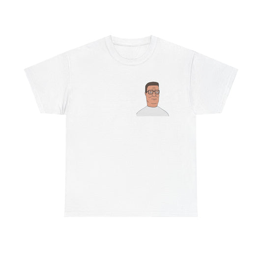Hank Hill Funny Graphic T-Shirt Comfy Cotton Tee Brand NEW