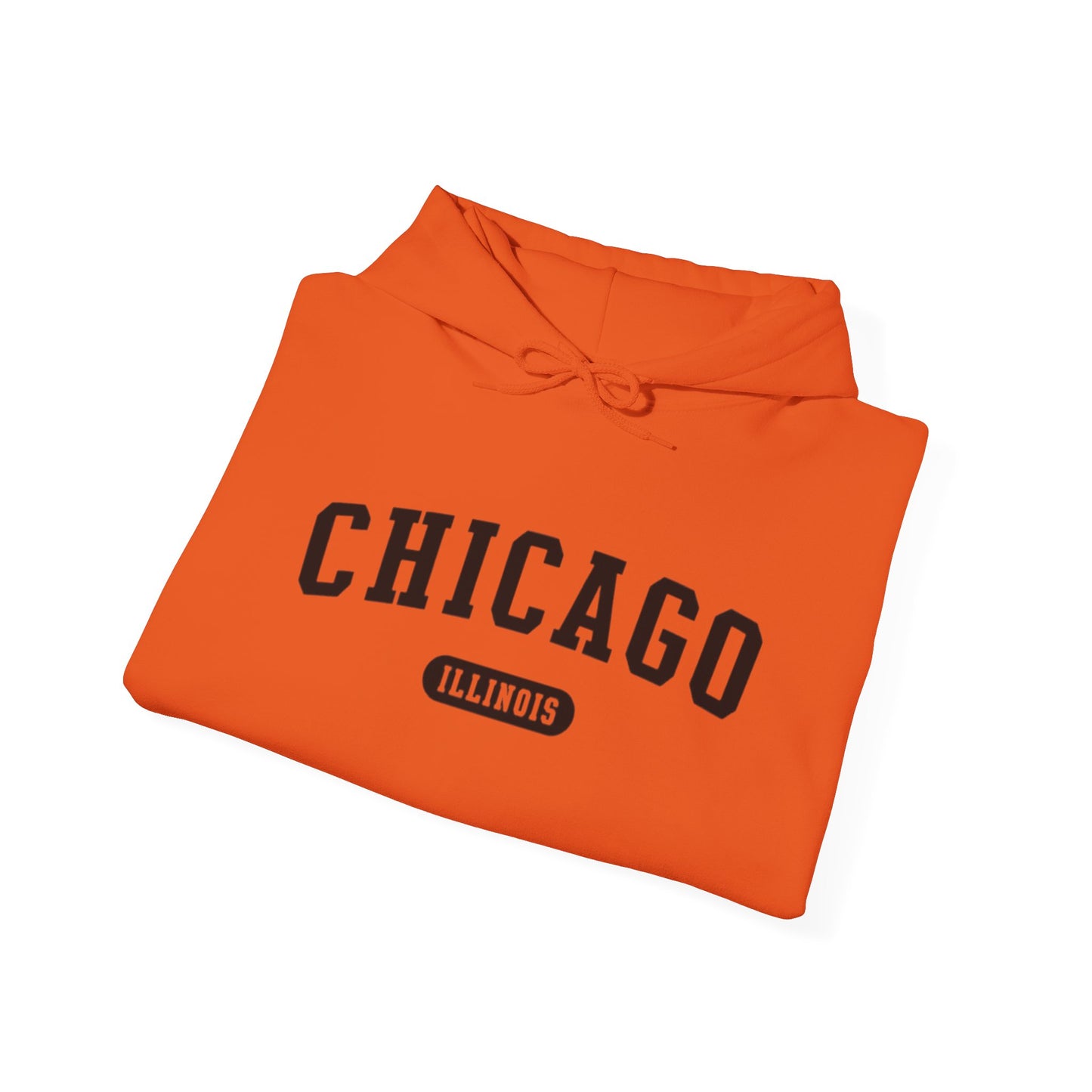 Chicago Graphic Hoodie Unisex Heavy Blend™ Hooded Sweatshirt