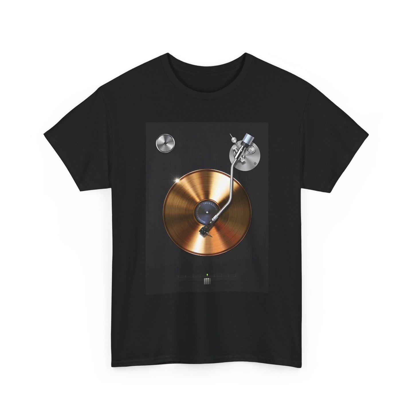 Record Player Gold Record T Shirt BRAND NEW Apparel Unisex Graphic Tee USA