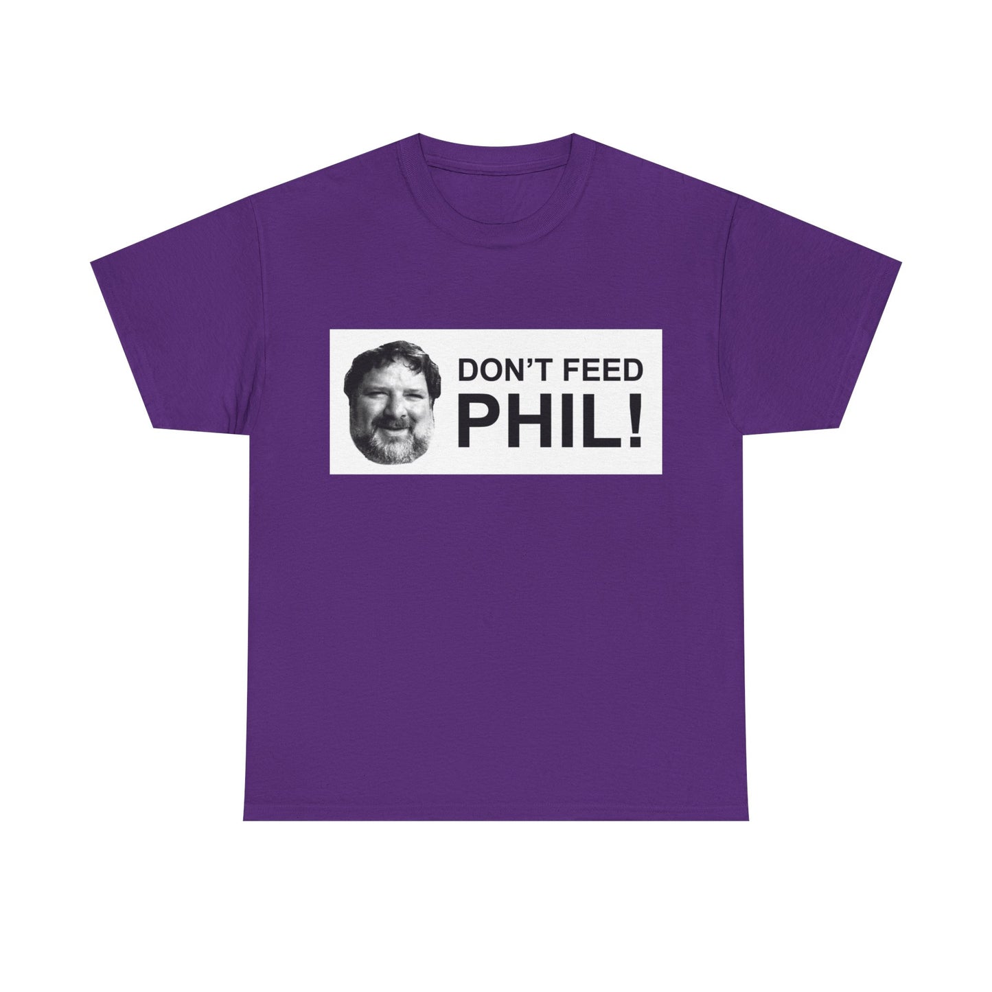 Viva La Bam 90s Don't Feed Phil Graphic T Shirt Unisex Adults NEW
