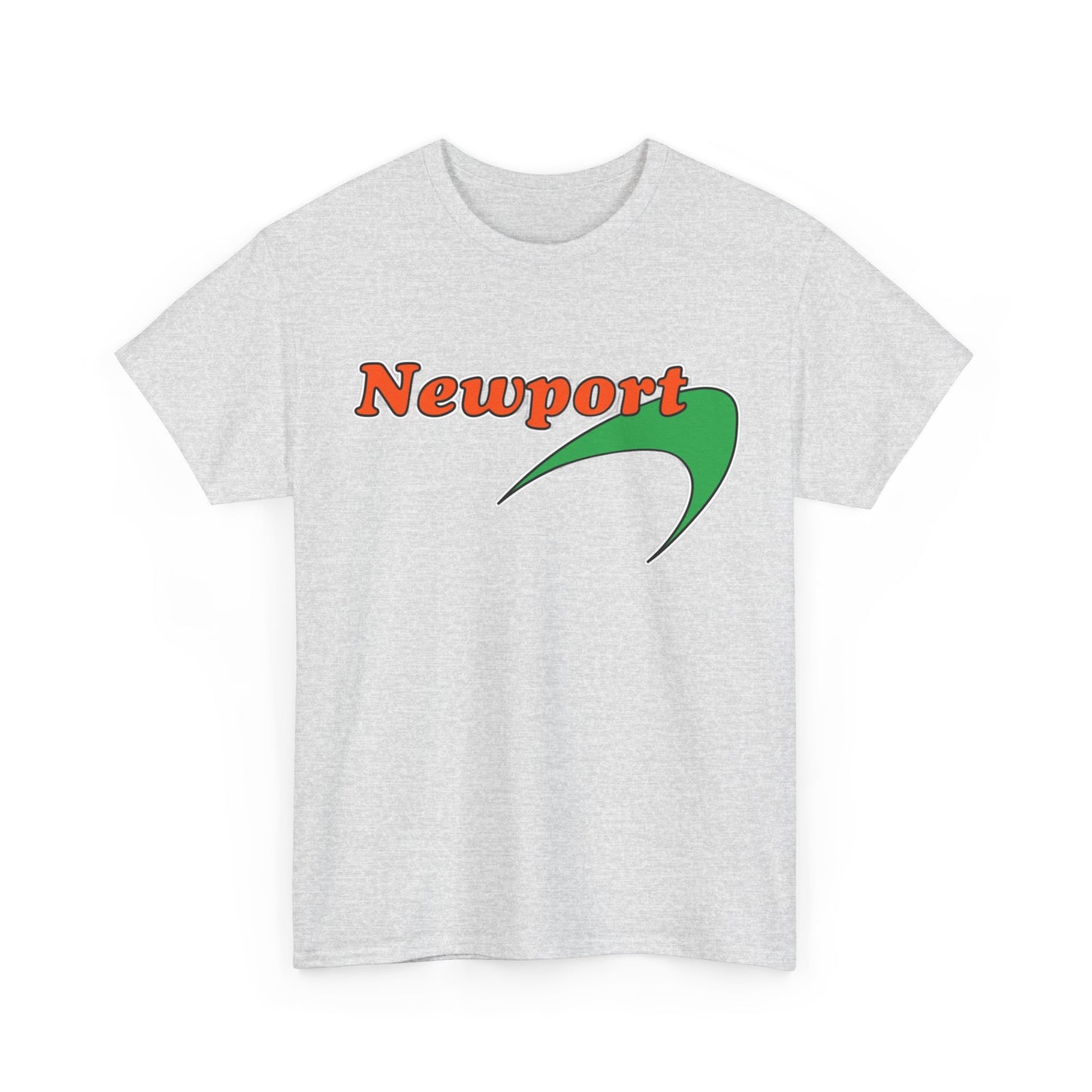 Newport Tshirt Vintage logo Menthol Cigarette 90s retro Unisex Heavy Cotton Tee