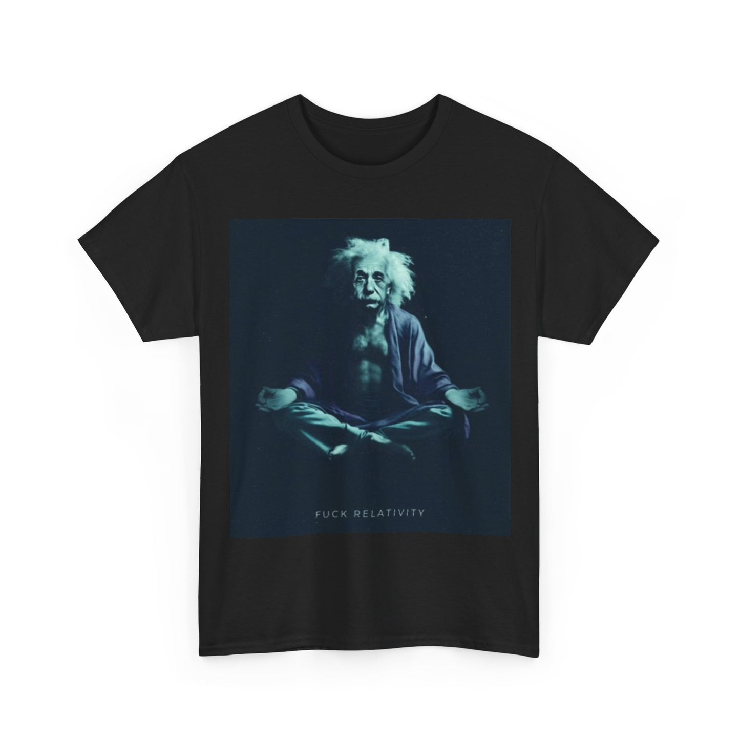 Albert Einstein Shirt Funny Theory Of Relativity Unisex Heavy Cotton Tee