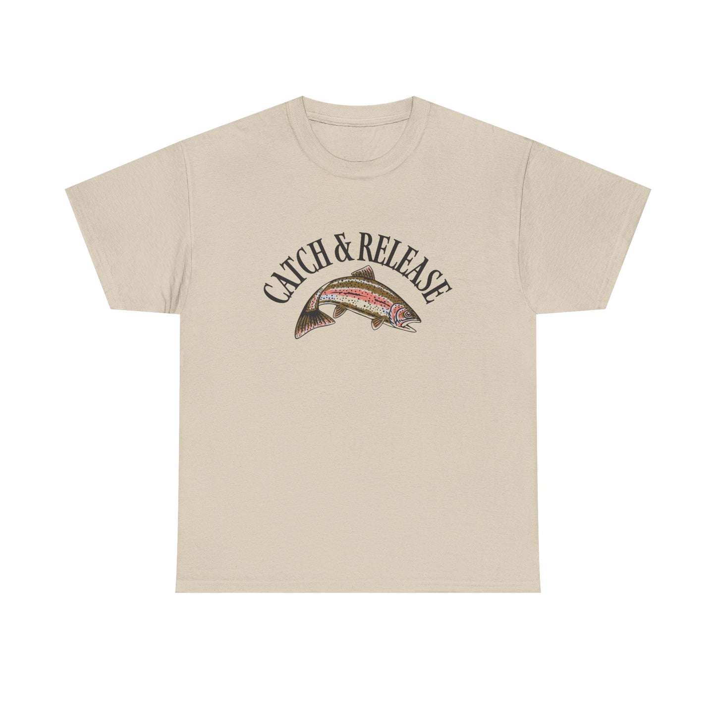 Catch And Release Fishing Graphic T Shirt NEW ADULT