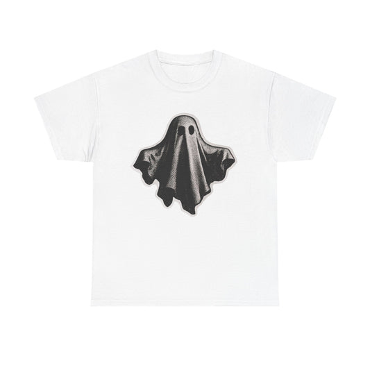 Ghost Graphic T Shirt Unisex Heavy Cotton NEW Tee
