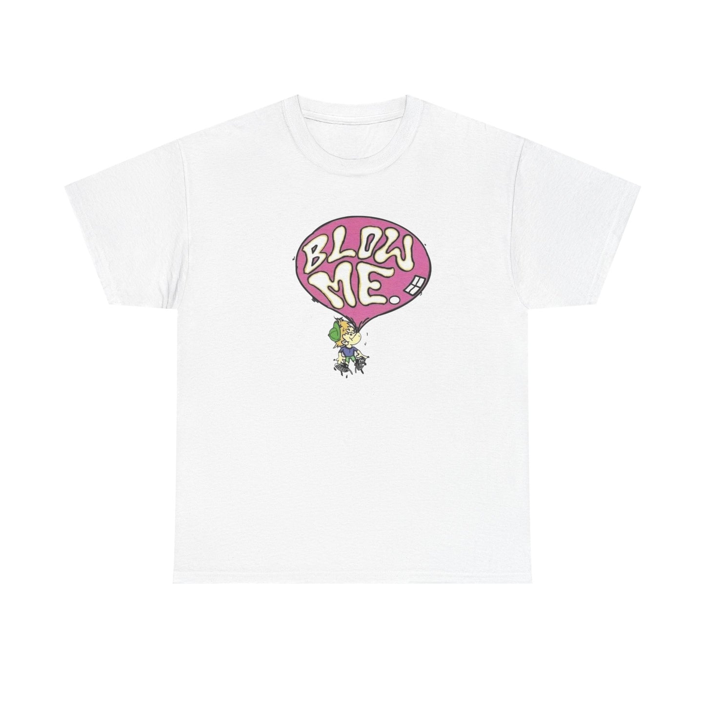 Blow Me Funny Vintage Graphic T-Shirt Unisex Heavy Cotton Tee