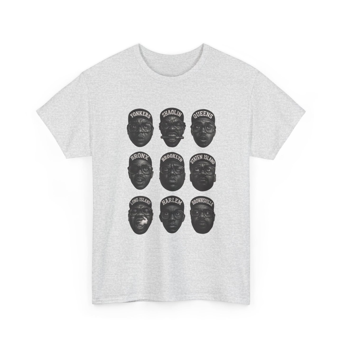 New York Hip Hop Legends Graphic T Shirt NEW Unisex Heavy Cotton Tee